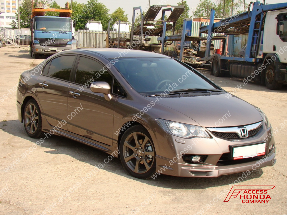 пороги mugen для honda civic 4d