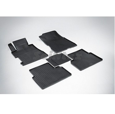 Ковры резиновые Honda Civic VIII 4D (Seintex)