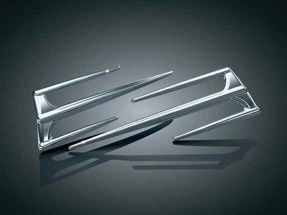 Хромированные накладки на верхний кофр (пара) для Honda GL1800 Gold Wing 3220 