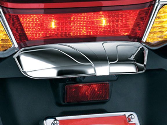 Хромированная накладка на рамку номерного знака (1 шт.) для Honda GL1800  3245