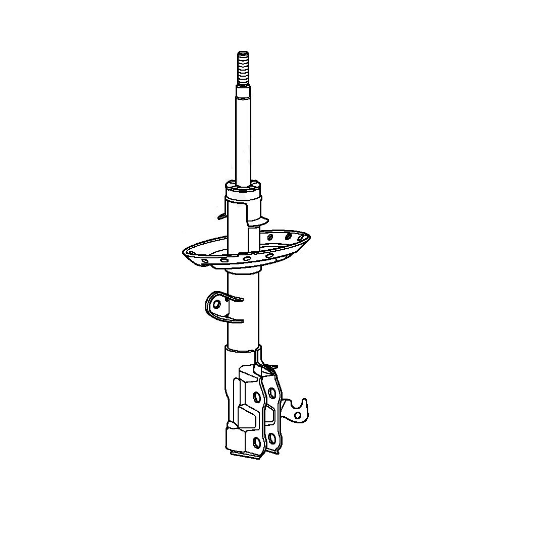 Передние амортизаторы для Honda Jazz 2 рестайлинг