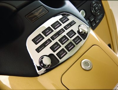 Хромированные Регуляторы радиоприемника (пара) для Honda GL1800 Gold Wing 52-709
