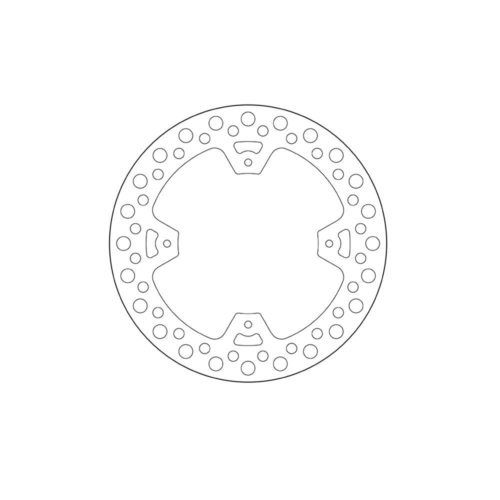 Задний тормозной диск Brembo для мотоцикла Honda 