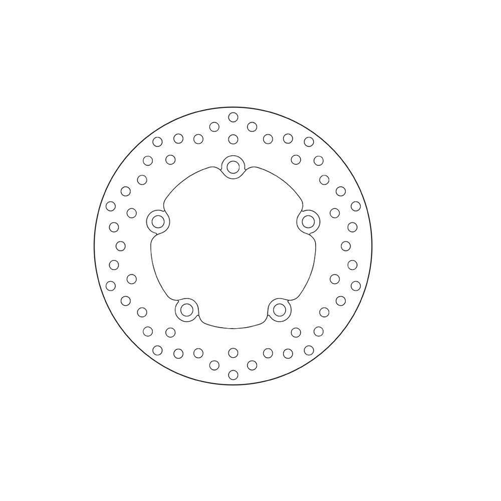 Задний тормозной диск Brembo для мотоцикла Honda