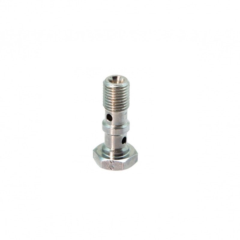 Болт Banjo двойной, M10 x 1.00mm, сталь, хром, AN03 Goodridge