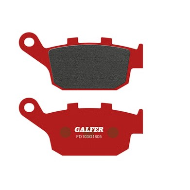 Задние тормозные колодки GALFER грунт триал для мотоциклов Honda