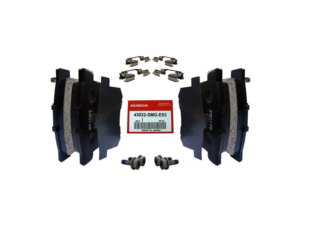 Оригинальные задние тормозные колодки Civic 5d, Civic Type R 43022SMGE03 (43022-SMG-E03)