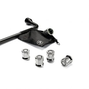 Оригинальные секретные гайки (комплект)  для  автомобиля Acura  08W42-TX4-600