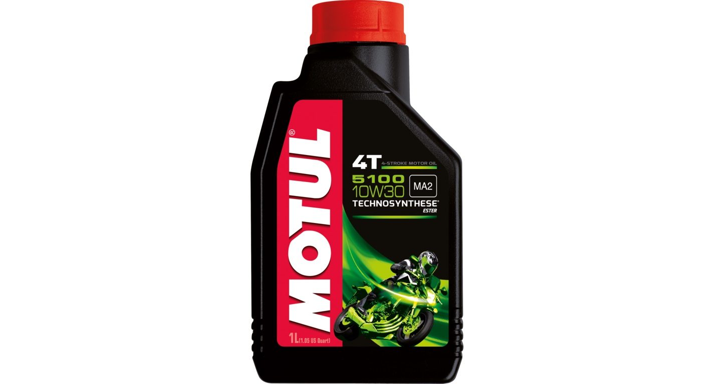 Масло моторное (полусинтетическое) MOTUL 5100 4T Technosynt. Ester 