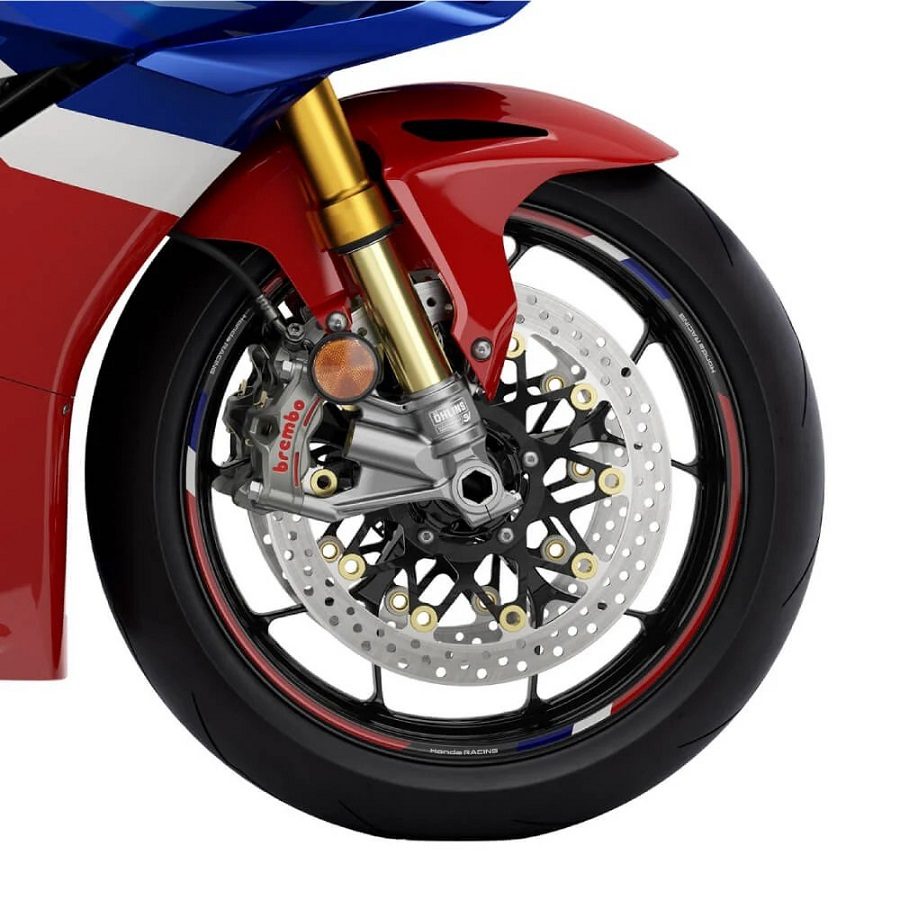 Оригинальный комплект наклеек Honda Racing на колёсные диски (08F70MKZJ30ZA)