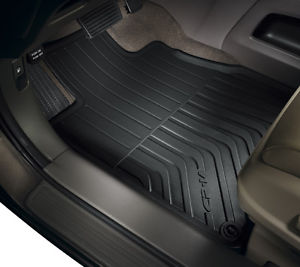 Коврики салонные, резиновые всесезонные для Honda CR-V 4 (комплект)