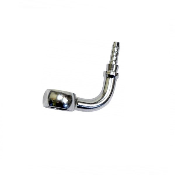 Фитинг угловой, 3/8, 10mm, сталь, хром, 90°, AN03 Goodridge