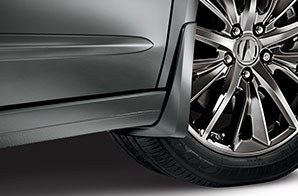 Брызговики передние., *YR601P* (BRONZE BLACK PEARL) темно коричневый перламутр Acura TLX