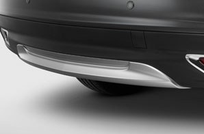 Защита бампера декоративная задняя  Acura MDX 3 2013-2015