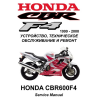 Сервисный мануал для Honda CBR600F4 1999-2000 (полностью на русском языке)