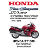 Сервисный мануал для Honda ST1300 Pan European 2002-2016 (полностью на русском языке)