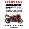 Сервисный мануал для Honda CBR1000RR 2004-2007 (полностью на русском языке)