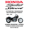 Сервисный мануал для Honda Shadow, Steed 1988-1996 (полностью на русском языке)